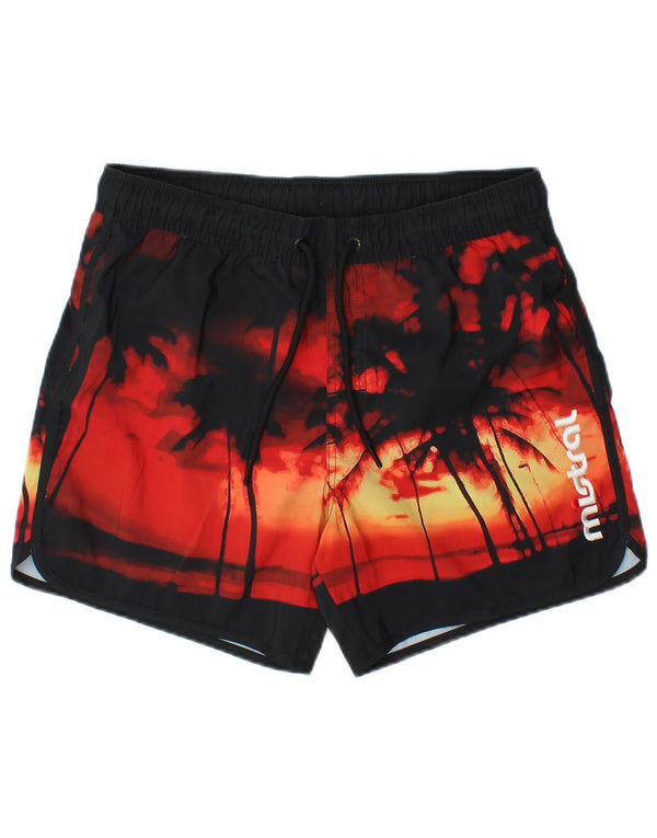 Mistral Mens Graphic Swimming Shorts Medium  Multicoloured Polyester