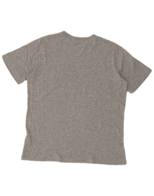 Nike Boys Standard Fit Graphic T-Shirt Top 13-14 Years XL Grey Flecked