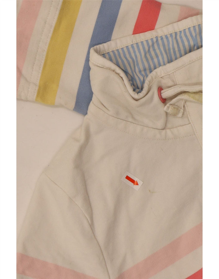 Joules Womens Sweatshirt Jumper UK 8 Small Multicoloured Striped Cotton