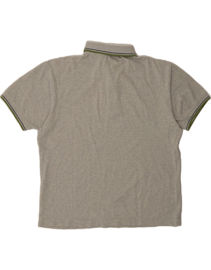 KAPPA Mens Polo Shirt 2XL Grey Cotton Vintage Kappa and Second-Hand Kappa from Messina Hembry 