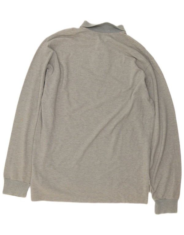 Polo Ralph Lauren Mens Long Sleeve Regular Fit Shirt Large Grey Classic