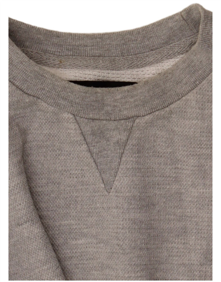 Zara Mens Sweatshirt Jumper Large Grey Cotton