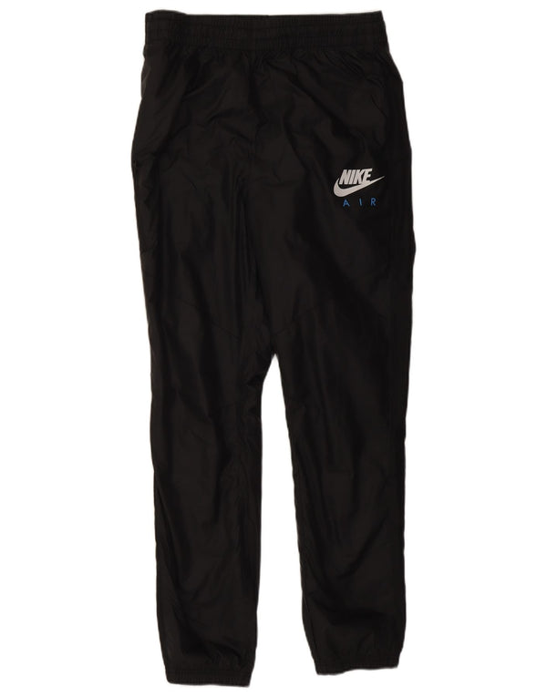 Nike Womens Graphic Tracksuit Trousers Joggers UK 14 Medium Black