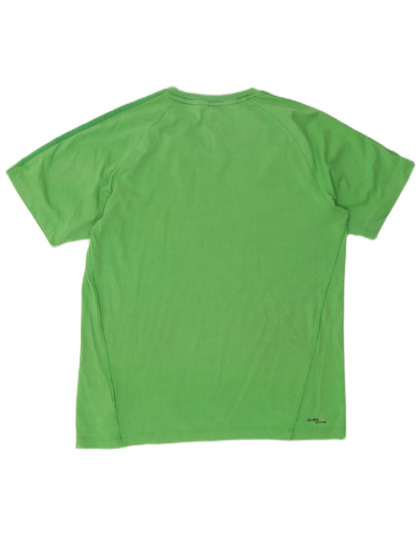 ADIDAS Mens Clima 365 T-Shirt Top Medium Green