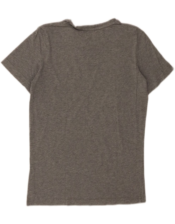 Puma Boys Graphic T-Shirt Top 13-14 Years Large Grey Cotton