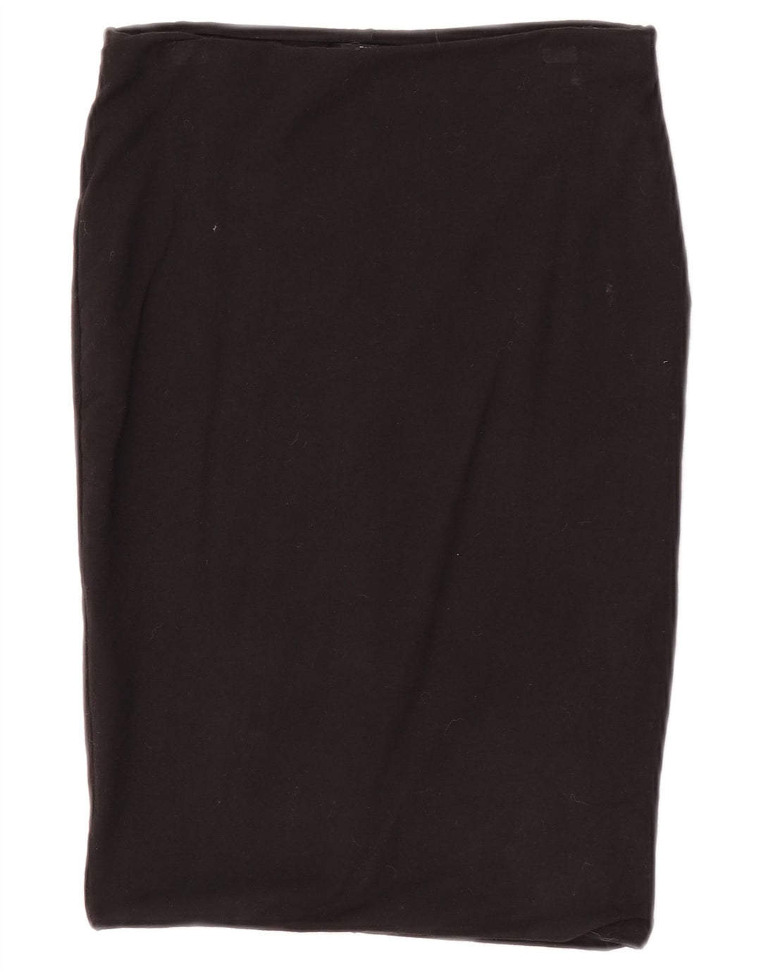 Zara Womens Pencil Skirt Medium W28  Black Cotton
