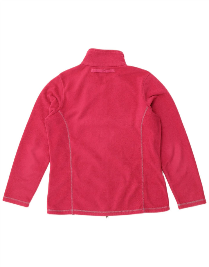 Musto Womens Fleece Jacket UK 12 Medium Pink Polyester