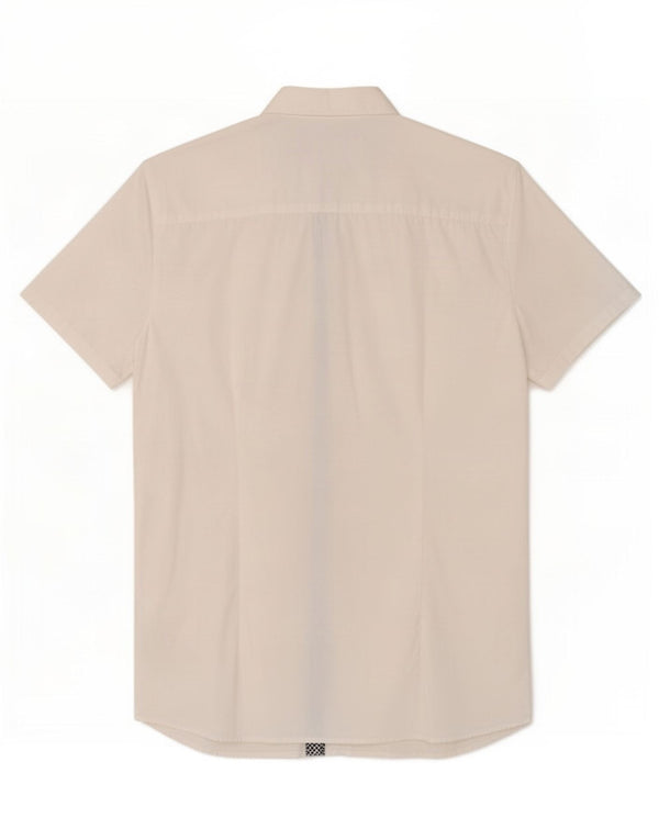 Armani Junior Boys Short Sleeve Shirt 15-16 Years White Cotton