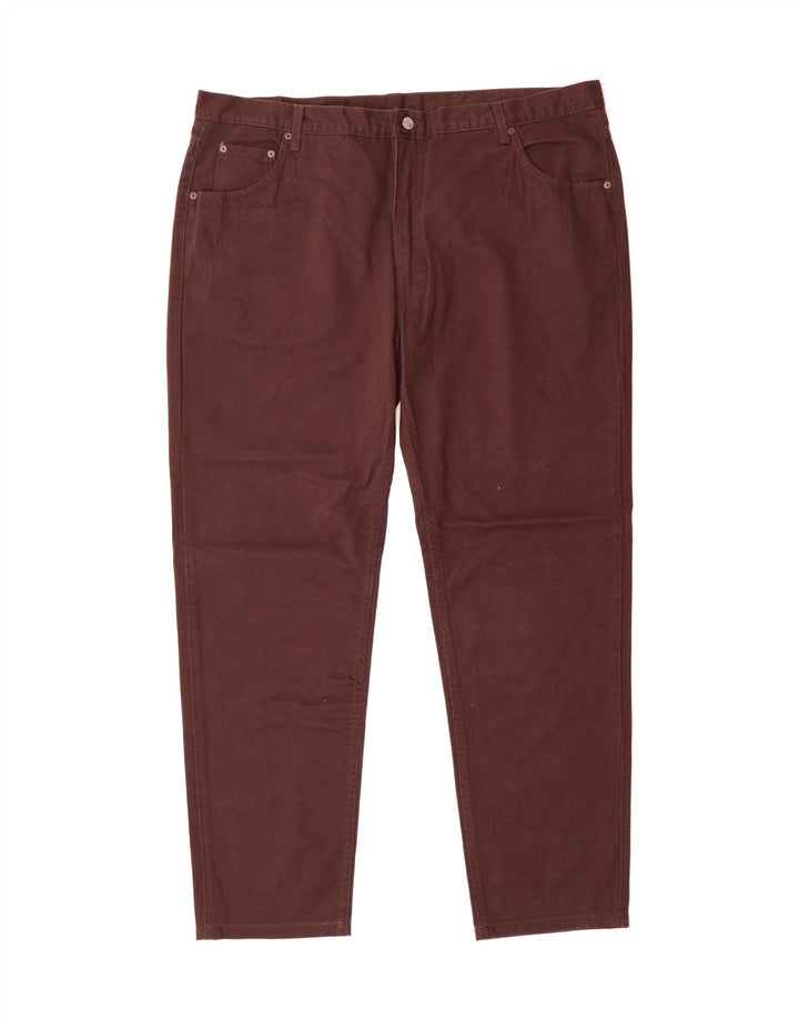 RIFLE Mens Slim Jeans W46 L34 Brown Cotton Vintage Rifle and Second-Hand Rifle from Messina Hembry 