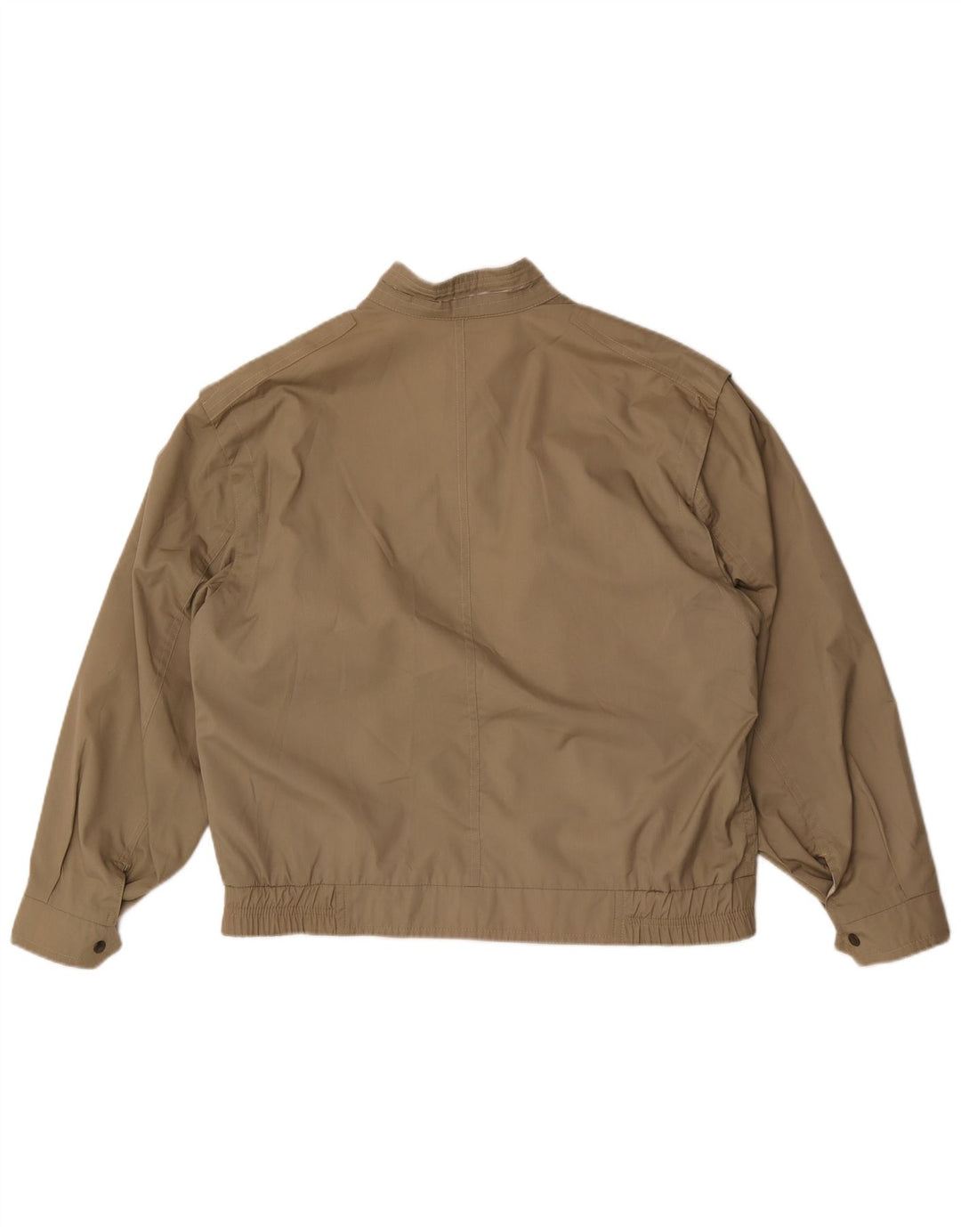 Faciba Mens Reversible Bomber Jacket IT 54 2X Khaki Polyester