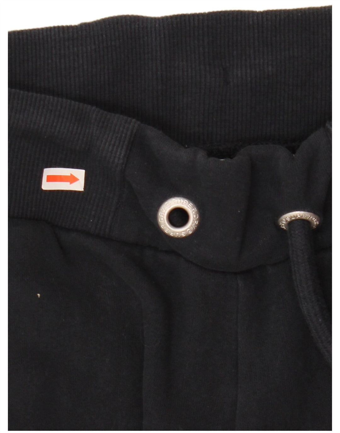 SUPERDRY Mens Tracksuit Trousers Joggers Large  Navy Blue Cotton