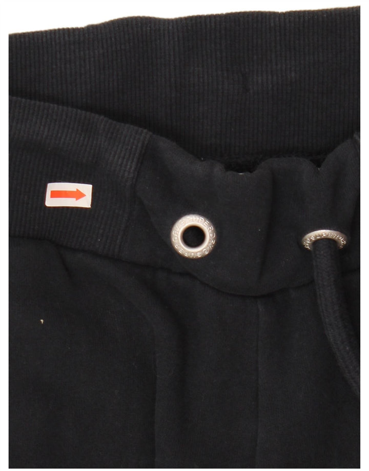 SUPERDRY Mens Tracksuit Trousers Joggers Large  Navy Blue Cotton