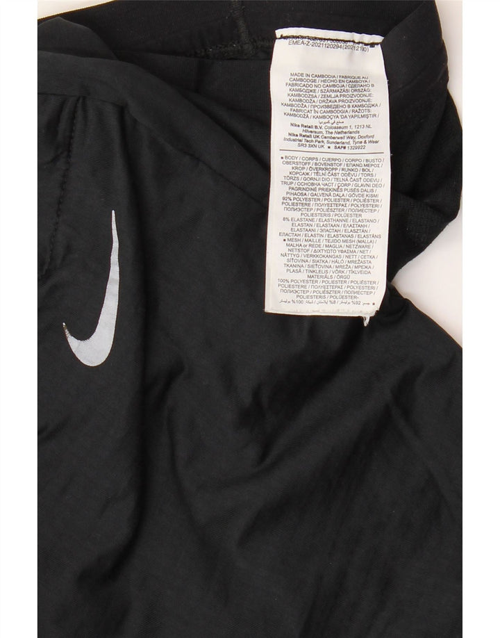 NIKE Womens Tracksuit Trousers UK 10 Small  Black Polyester