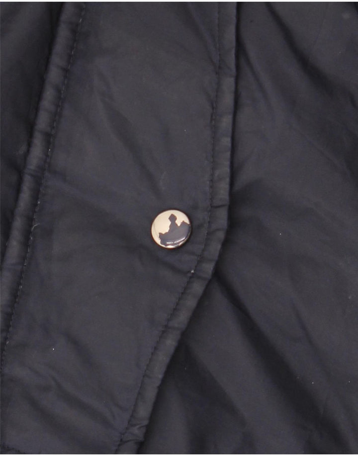 VINTAGE Mens Ski Jacket UK 42 XL Navy Blue Nylon