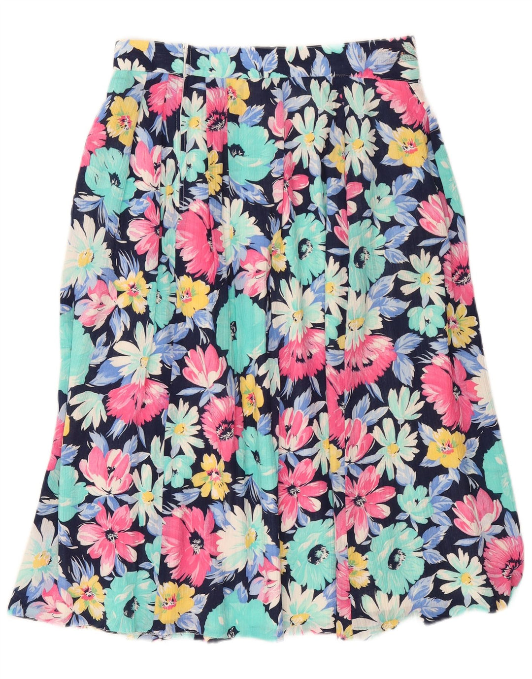 Hansen Womens Flared Skirt W30 Medium Multicoloured Floral