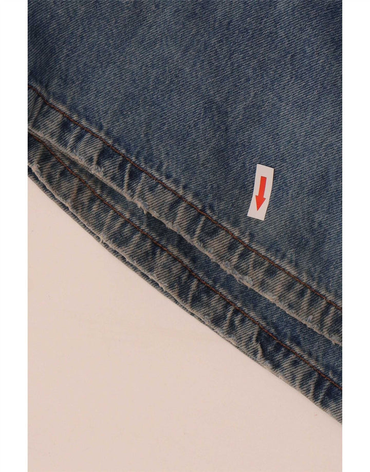 Zara Womens Flared Jeans EU 38 Small W28 L32 Blue Cotton