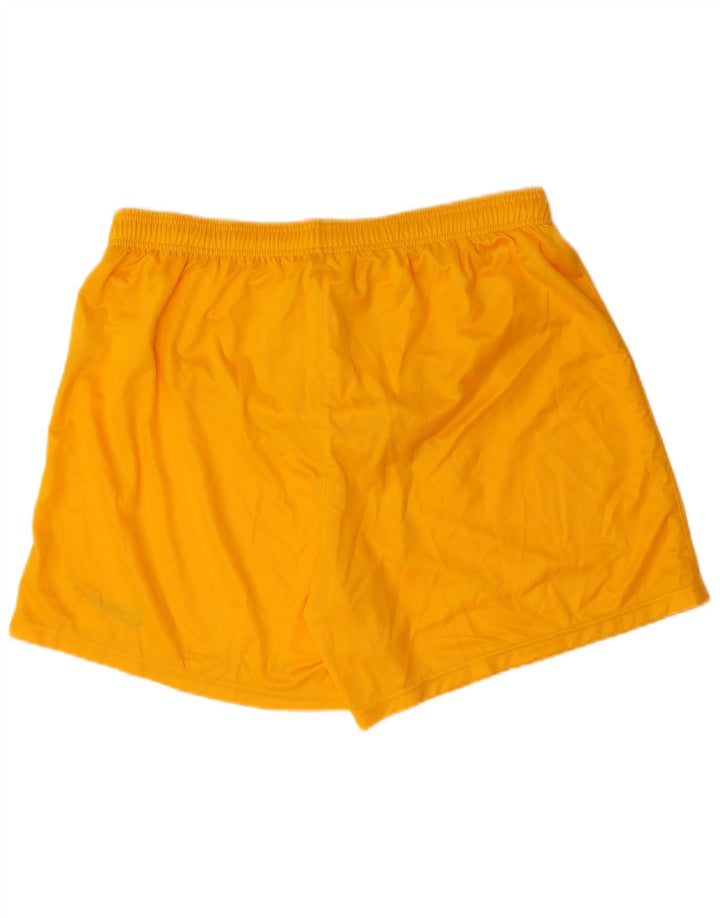 NIKE Mens Dri Fit Sport Shorts XL Yellow Polyester