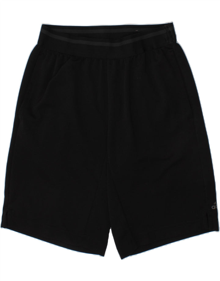 ADIDAS Boys Climacool Sport Shorts 11-12 Years  Black Polyester Vintage Adidas and Second-Hand Adidas from Messina Hembry 
