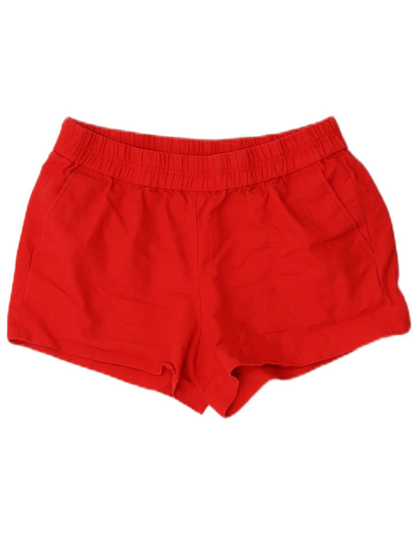 J. Crew Womens Sport Shorts US 6 Medium W28 Red Cotton