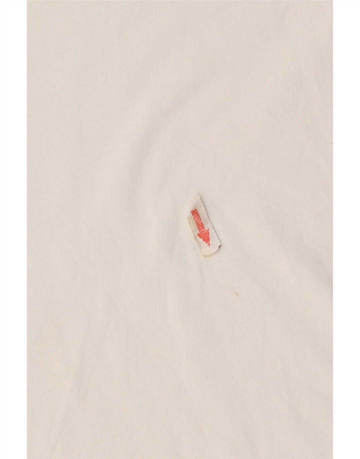 Dickies Mens T-Shirt Top Medium White Cotton