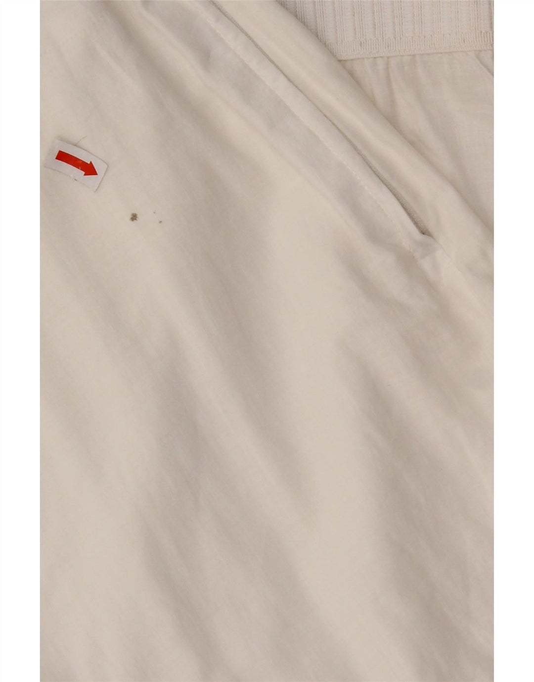 VINTAGE Womens A-Line Skirt W26 Small White