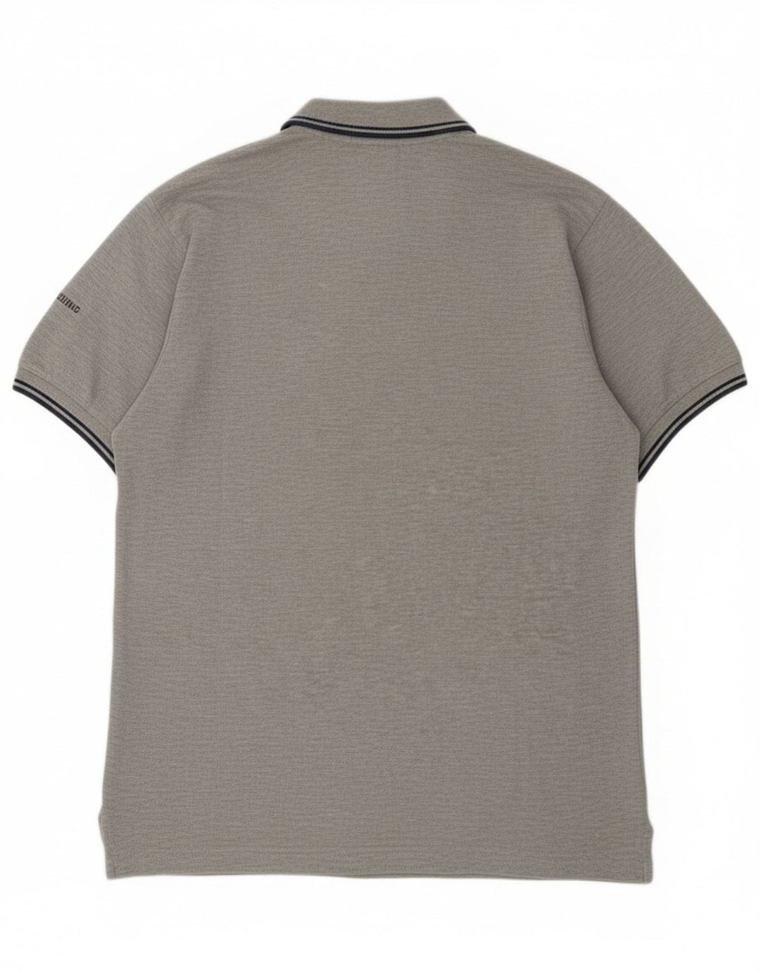 Marina Yachting Mens Graphic Polo Shirt Medium Grey Cotton