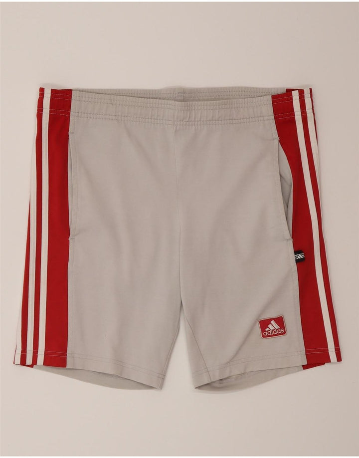 Adidas Mens Sport Shorts Small Grey Cotton
