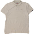 Tommy Hilfiger Mens Polo Shirt Medium White Cotton