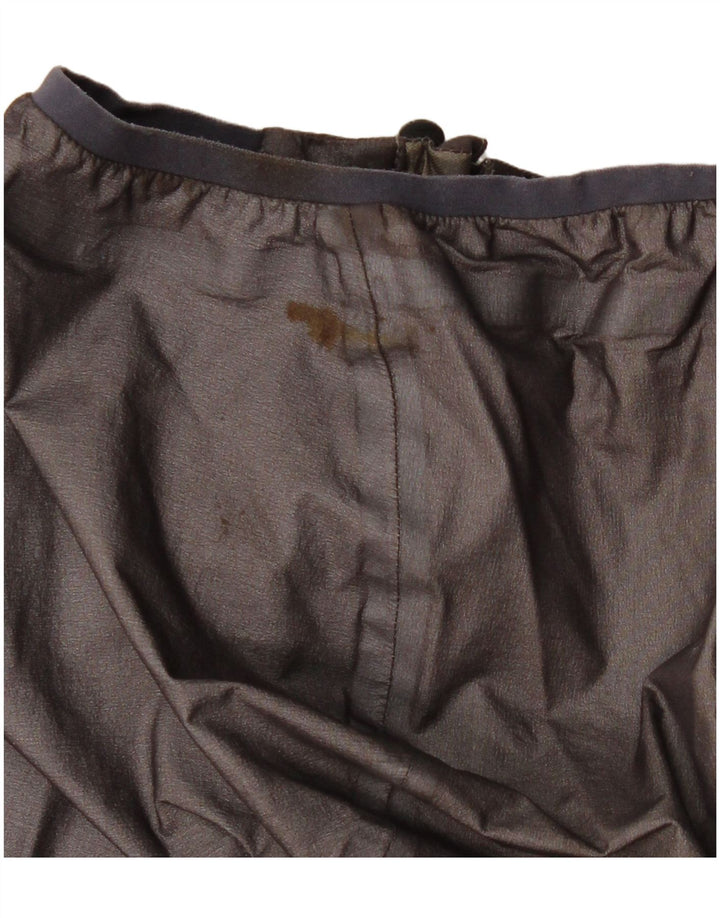 MOUNTAIN EQUIPMENT Womens Hooded Rain Jacket UK 14 Large Grey