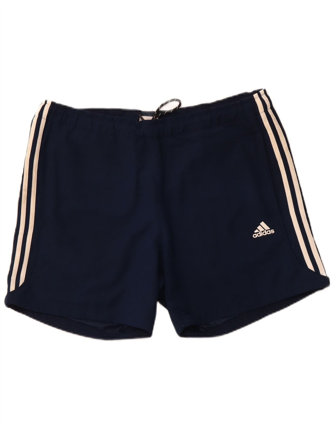 ADIDAS Mens Climalite Sport Shorts Large  Navy Blue Polyester