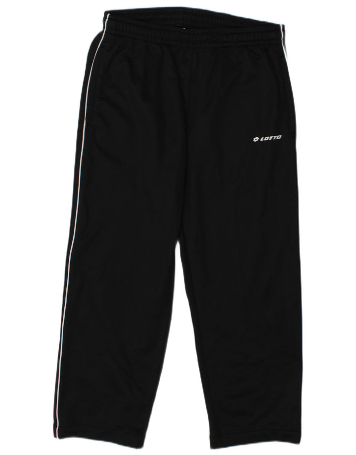 LOTTO Womens Tracksuit Trousers UK 14 Large  Black