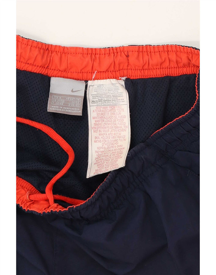 Nike Mens Tracksuit Trousers Medium  Navy Blue Nylon