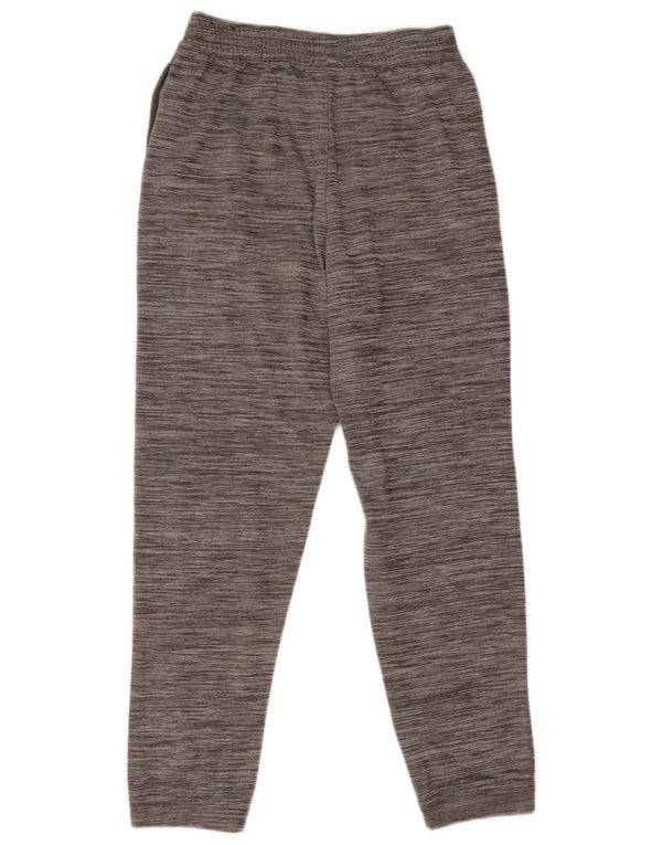 NIKE Boys Dri Fit Tracksuit Trousers Joggers 13-14 Years XL Grey Flecked