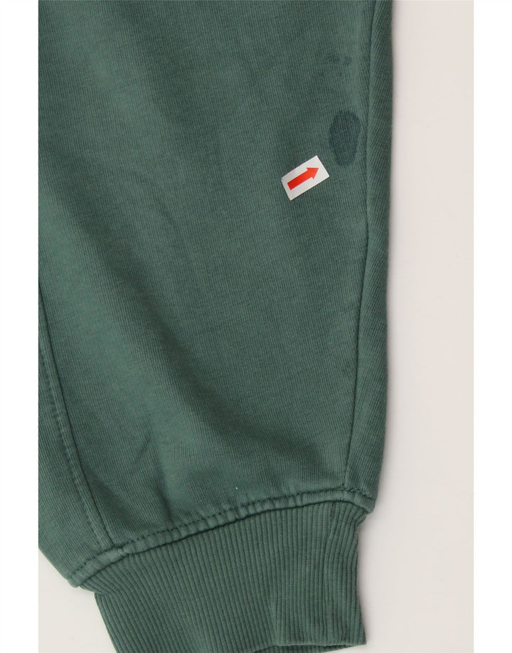 ZARA Womens Crop Sweatshirt Jumper UK 14 Medium Green