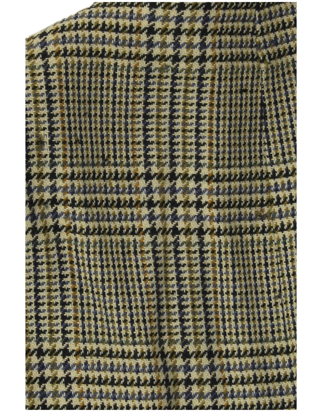 HUGO BOSS Mens 2 Button Blazer Jacket UK 40 Large Green Houndstooth