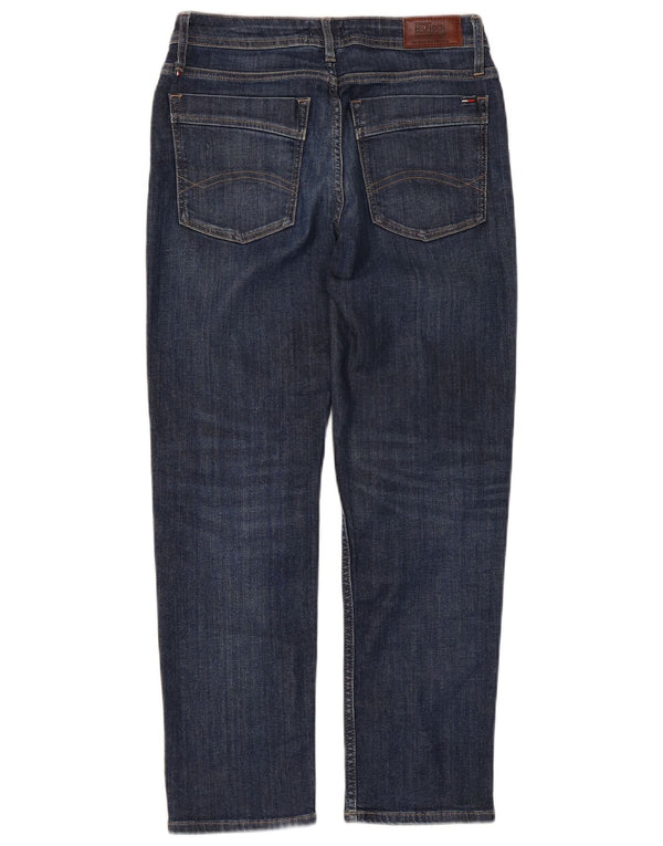 Tommy Hilfiger Womens Straight Jeans W27 L26 Navy Blue Cotton