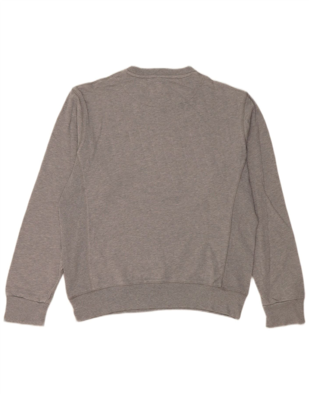 Avirex Mens Graphic Regular Fit Sweatshirt Jumper Large Grey Cotton