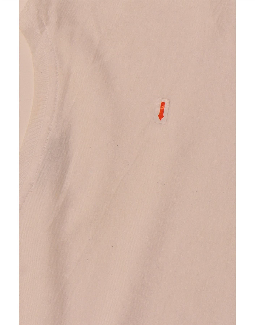 Zara Womens Blouse Top UK 14 Medium White Cotton