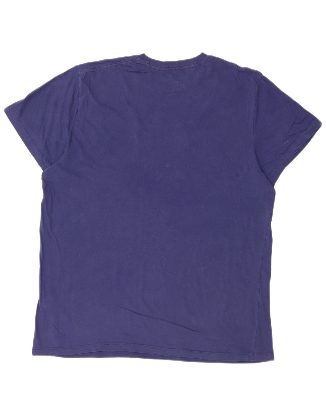 VANS Mens Custom Fit Graphic T-Shirt Top XL Blue Cotton