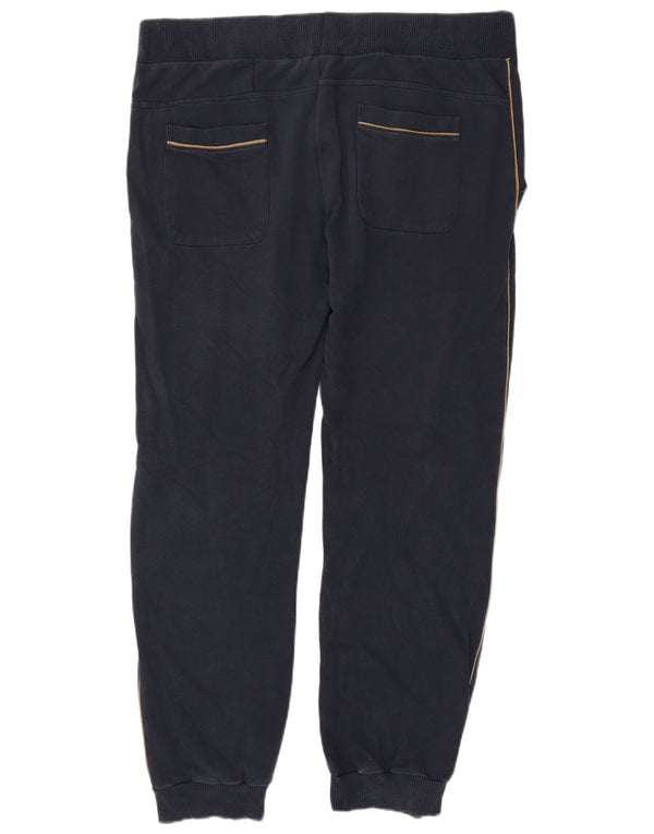 Champion Mens Graphic Tracksuit Trousers Joggers XL Navy Blue Cotton