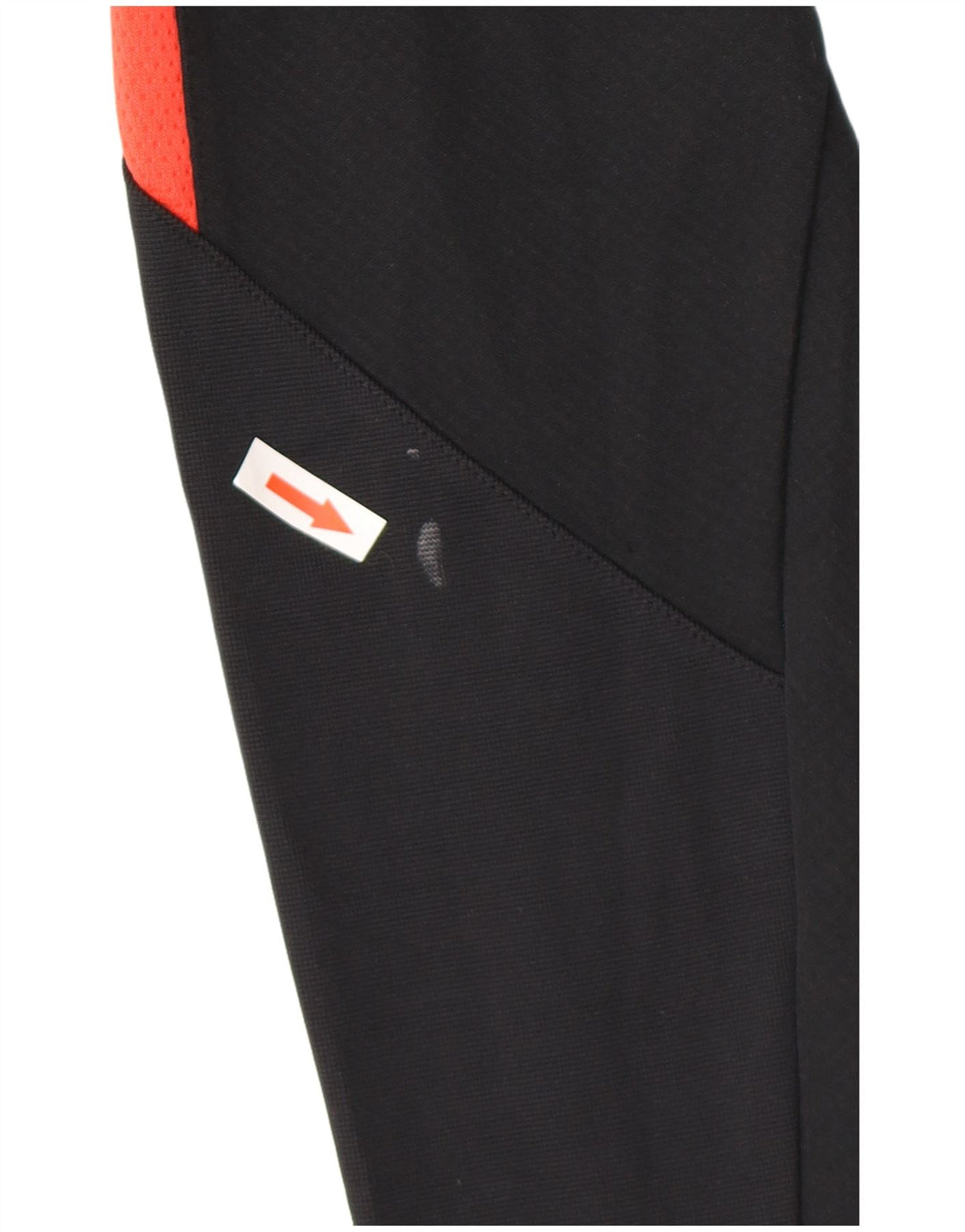 Nike Mens Zip Neck Pullover Tracksuit Top Medium Black Polyester Sports