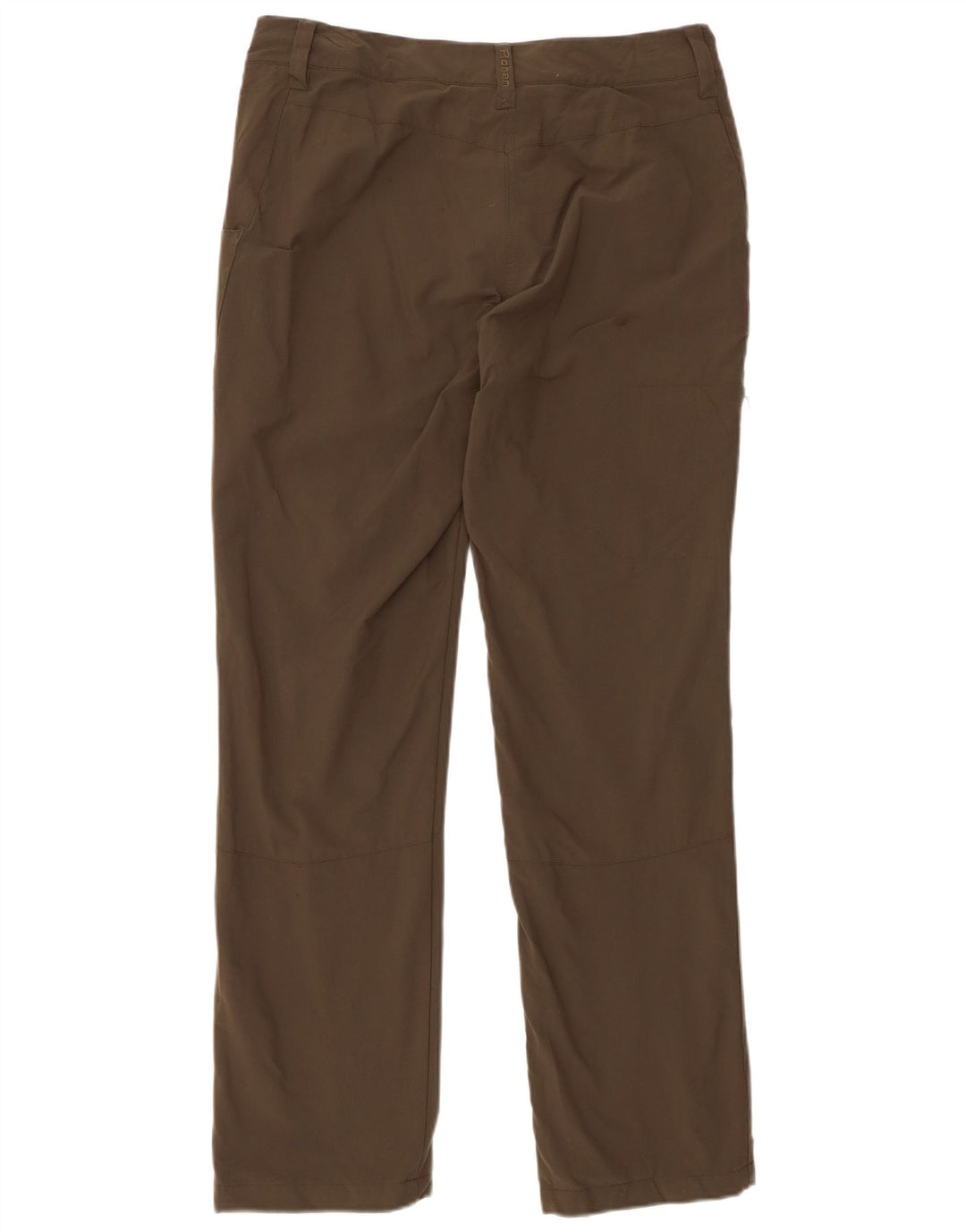 ROHAN Womens Straight Hiking Trousers UK 12 Medium W30 L30 Khaki Polyamide