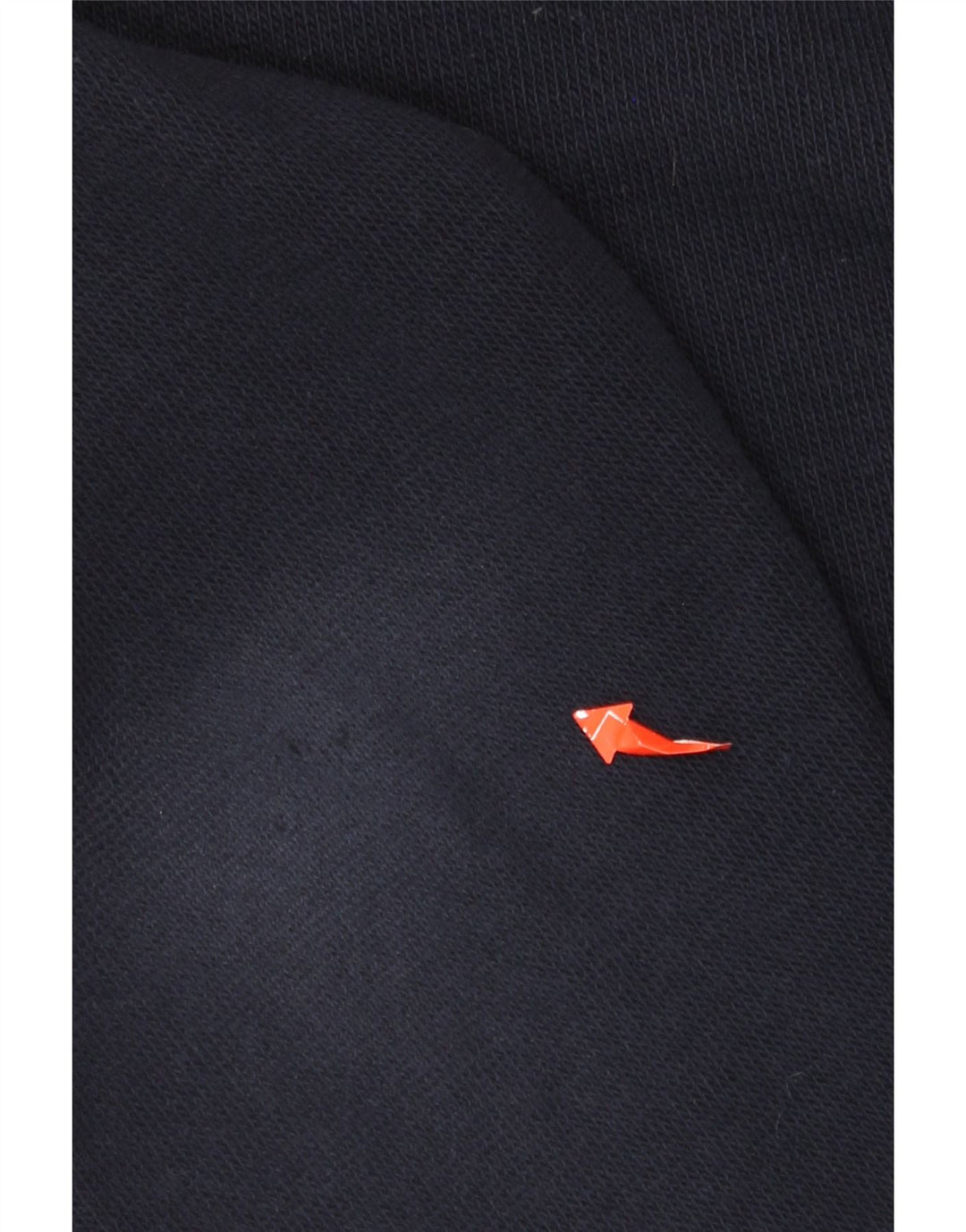 Animal Mens Button Neck Jumper Sweater Medium Navy Blue Polyester