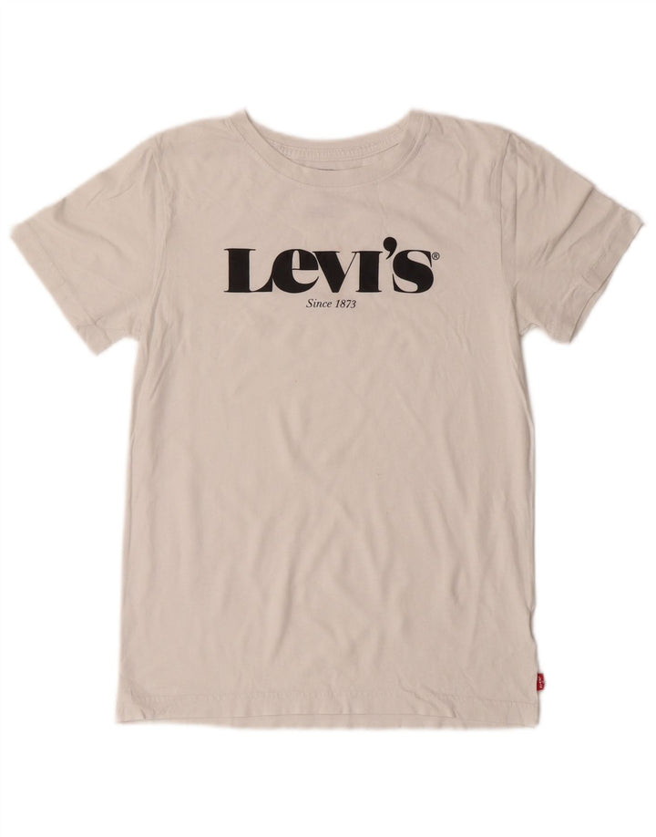 Levi's Boys Graphic T-Shirt Top 13-14 Years White