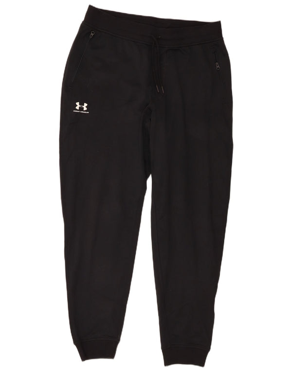 Under Armour Mens Tracksuit Trousers Joggers Large Black