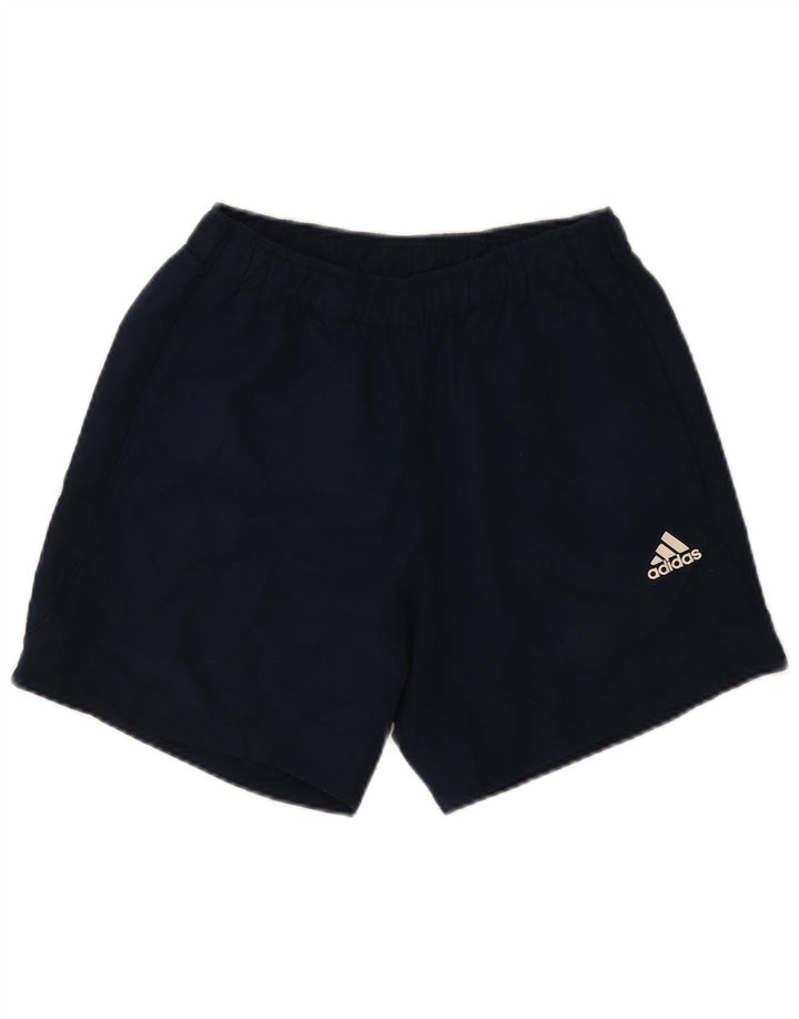 Adidas Mens Sport Shorts Small  Navy Blue Polyester