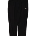Nike Mens Tracksuit Trousers Joggers Medium Black Cotton