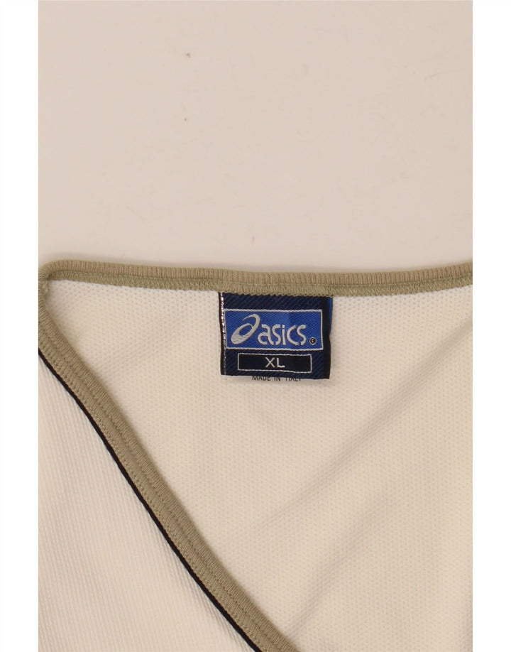 ASICS Womens Tennis Dress UK 18 XL Beige Colourblock Cotton