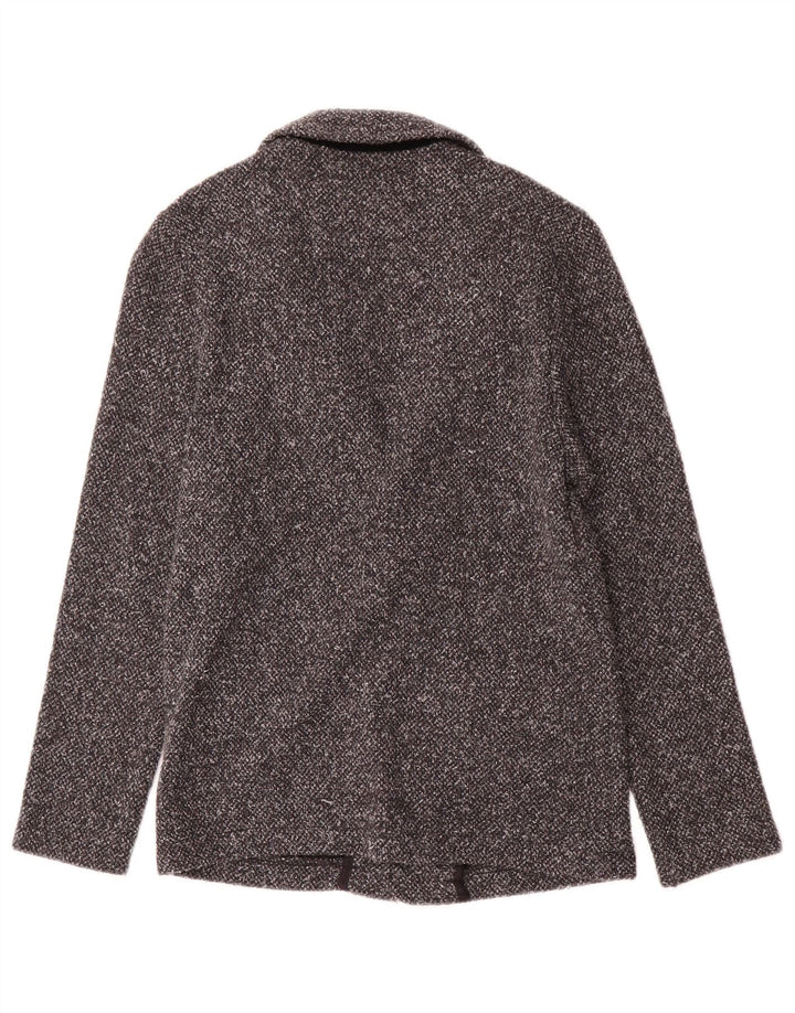Zara Girls 2 Button Blazer Jacket 9-10 Years Grey Flecked