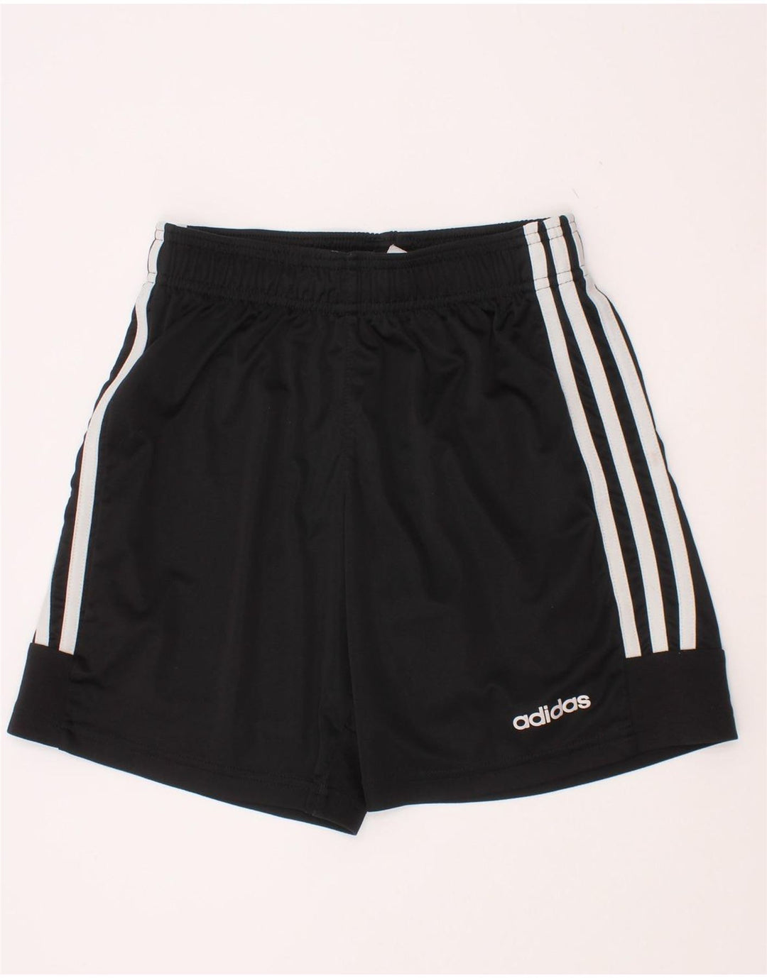 Adidas Boys Sport Shorts 11-12 Years Black Polyester